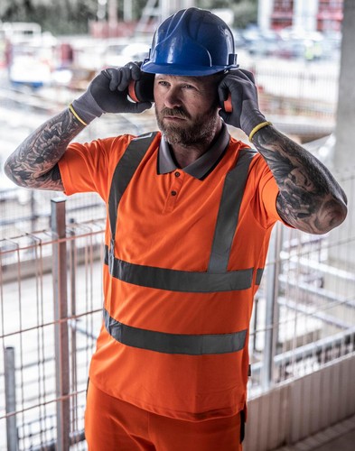 Pro vis polo - hi-vis,