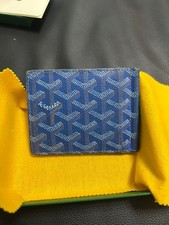 Portafoglio Goyard Blu