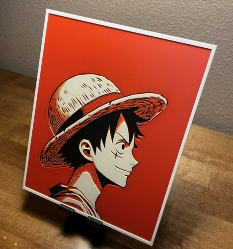 Quadro hueforge luffy one - hueforge,