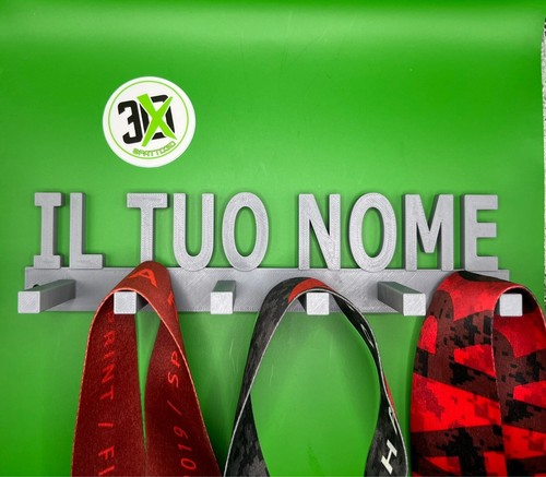 Medagliere con nome - con,
