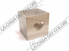 RAYHER - PORTALUMINO IN LEGNO