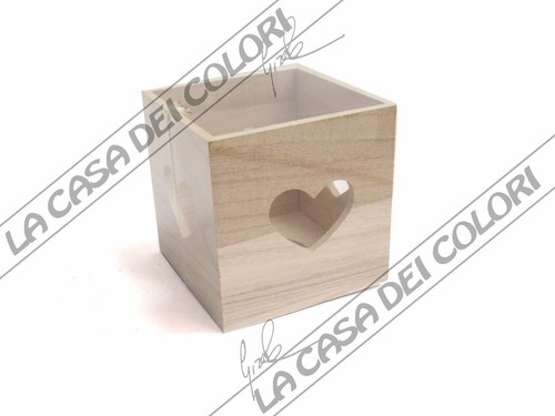 Rayher portalumino in legno - -,