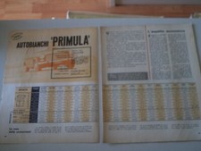 PROVA QUATTRORUOTE 1965 AUTOBIANCHI PRIMULA