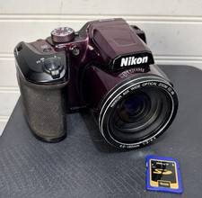 Nikon Coolpix B500 16,0 megapixel fotocamera digitale - viola con scheda di memoria TESTATA - LEGGI -