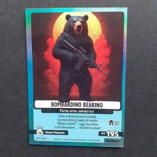 Italian Brainrot Bombardino Bearino 107/150 Carta Skifidol Special Holo Rara Ita