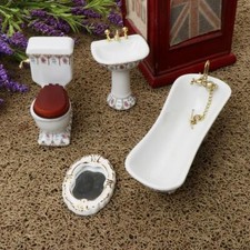 Set bagno 4 pezzi ceramica