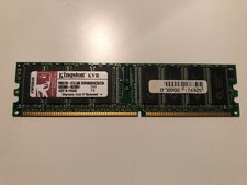 MEMORIA RAM KINGSTON KVR 256 mb DDR 400 mhz DIMM 184 pin (KVR400X64C3A)