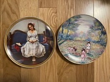 Set di 2 piatti artistici