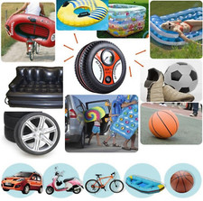 MINI COMPRESSORE PORTATILE 12V 260PSI RUOTE MOTO BICI AUTO PALLONI GONFIABILI