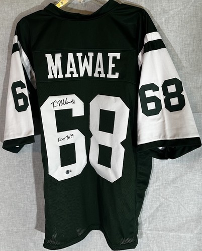 Maglia kevin mawae - firmata, new
