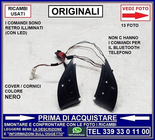 Comandi radio stereo volante - comandi,
