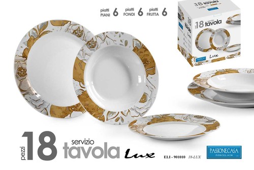 Servizio piatti tavola - , tondo