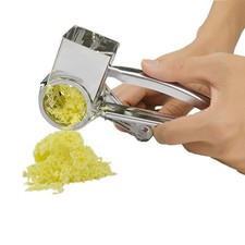 5 pz / set grattugia formaggio in acciaio inox tenuto in mano taglierina