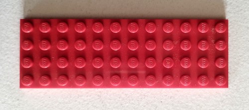 Lego baseplate 4x12 plate - lego,