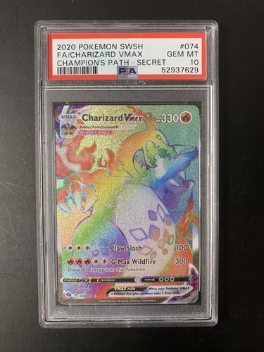 2020 charizard vmax rainbow - charizard,