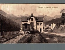 Vicenza Recoaro Stazione del TRAM a Vapore F. piccolo  spedita