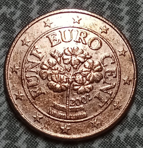 Moneta centesimi austria - moneta, del