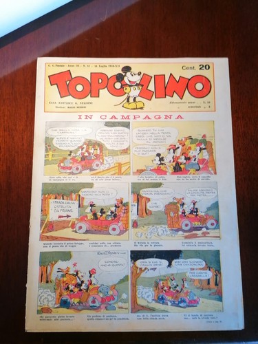 Topolino giornale nerbini - topolino,