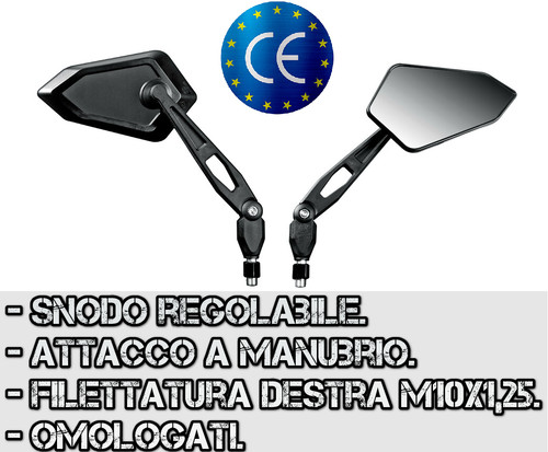 Coppia specchietti retrovisori - specchietti,