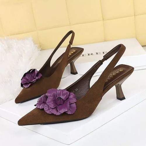 Decolte marrone scuro - marrone,