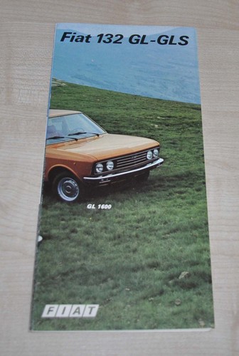 Fiat 132 depliant - fiat,