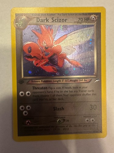 Dark scizor neo - neo, destiny