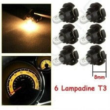 6 Lampadine T3 alogena Auto