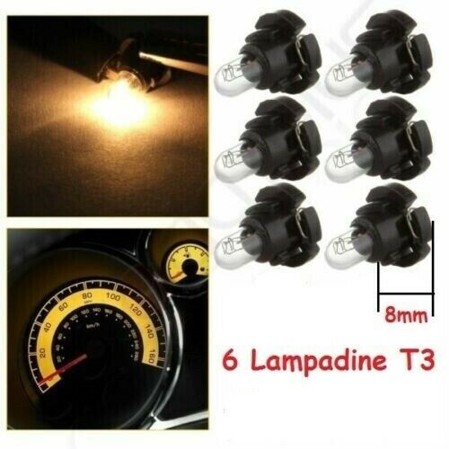 Lampadine alogena auto - 6, t3