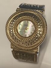 Orologio Embassy by Gruen donna 40 mm cinturino aperto tono oro e argento
