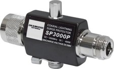 Diamond Antenna SP3000P DC-3000Mhz Arrestor Lampo con Connettori Tipo N