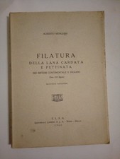Libro Menghini FILATURA della