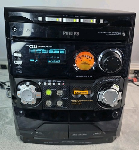 Philips c555 mini stereo - fw-c555/37,