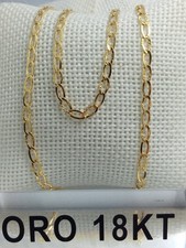 Collana in oro giallo 750 18