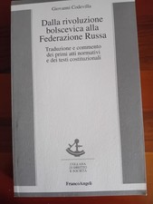 DALLA RIVOLUZIONE BOLSCEVICA ALLA RIVOLUZIONE RUSSA-GIOVANNI CODEVILLA-FRANGELI