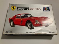 FERRARI 250 GTO ITALERI 1:24 Model Kit No 654 kit di montaggio auto LEGGERE BENE