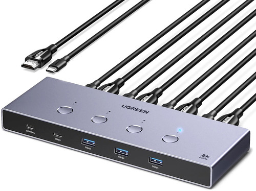 Interruttore kvm hdmi ugreen - kvm, 4