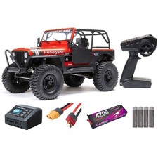 Axial SCX10 III 1/10 Jeep CJ-7 4WD RTR Rosso - Automodello elettrico Scaler S...