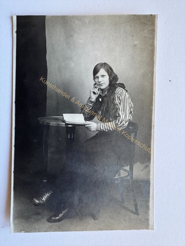 Orig foto cartolina ragazza - orig.,