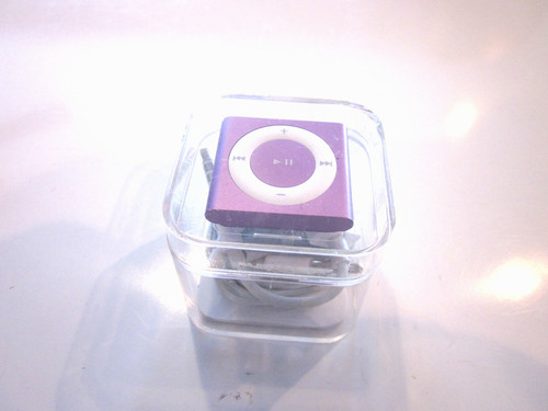 Nuovo plastica cubo viola - nuovo, in