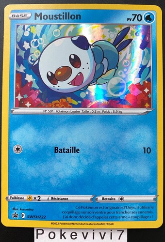 Carte pokemon moustillon - carte,