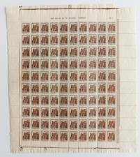 España Pliego de 100 Sellos