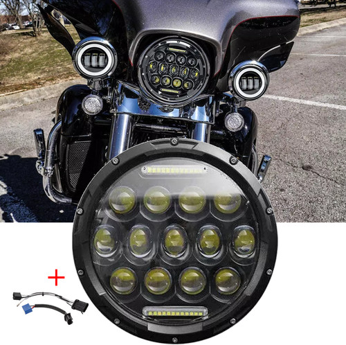 Faro led moto pollici - led,