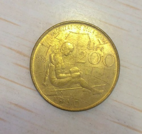 1980 italia lire 200 - 1980,