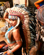 Copricapo indiano + pettorina