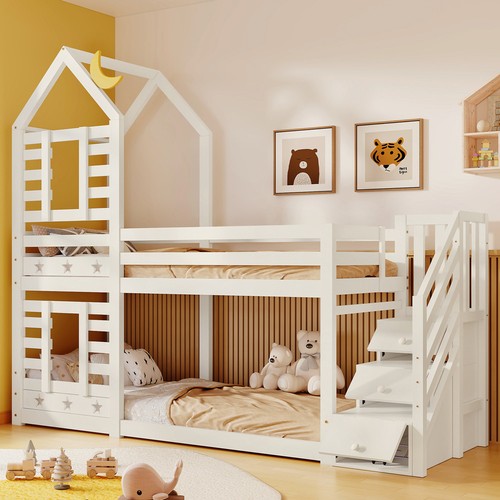 Letto castello 90x200 cm - castello,