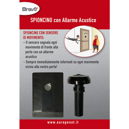 Spioncino porta con - spioncino, rilevatore