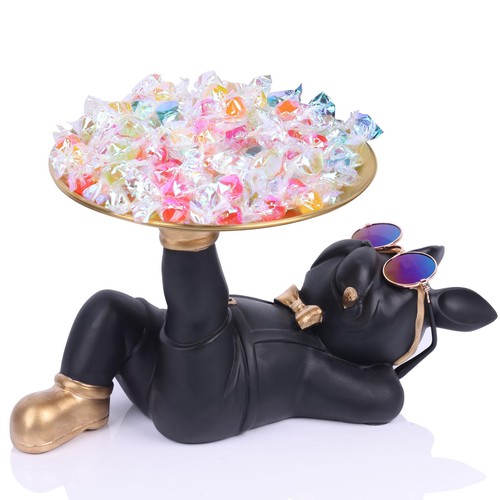 Statua bulldog francese - statua,