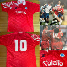 Maglia Shirt Trikot Camiseta Napoli third red 1991/92/93 umbro Zola originale
