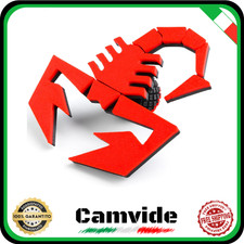 Badge scorpione Abarth per diffusore 500 Abarth 595 695 logo scorpion 