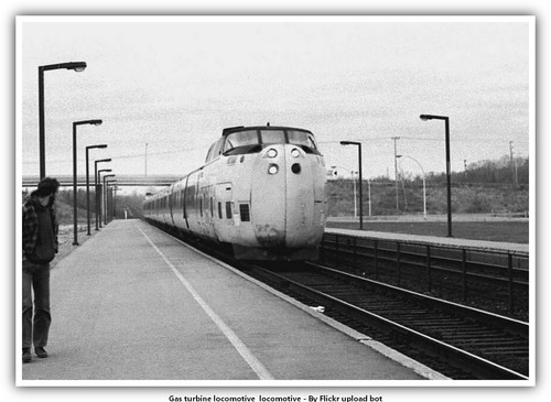 Turbina gas ferrovia - turbina,